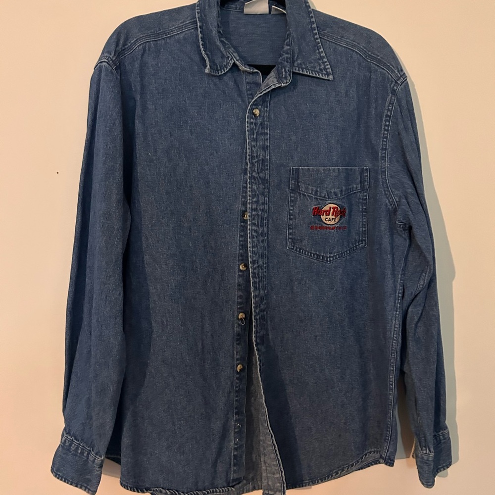Hard Rock Cafe Jean Jacket